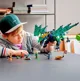 Set de constructie Lego Dragonul legendar al lui Lloyd foto