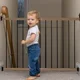 Раздвижной защитный барьер BabyJem из бука