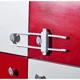 Безопасность для дверей шкафа BabyJem Cab Lock White