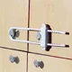 Безопасность для дверей шкафа BabyJem Cab Lock White