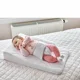 Salteluta pozitionator pentru bebelusi BabyJem Baby Reflux Pillow Alba