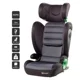 Автокресло i-Size BabyGo SafeChild, 100-150 см, Grey