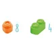 Set blocuri moi Clementoni Clemmy in cutie, 12 piese