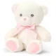 Jucarie de plus ursulet Keeleco Baby Cream Bear with Ribbon, 15 cm foto