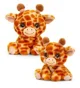 Jucarie de plus Keeleco Giraffe Adoptable World, 16 cm