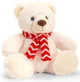 Jucarie de plus Keel Toys Urs cu fular, 20 cm foto