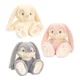 Jucarie de plus iepuras Keeleco Patchfoot Rabbits, 15 cm foto