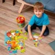 Maxi puzzle educativ Roter Kafer Ferma in tub