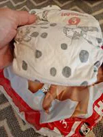 Scutece Huggies Little Movers Mega Unisex 3 (5-9 kg), 78 buc. foto recenzie
