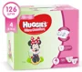 Scutece Huggies Ultra Comfort 4 Girl (8-14 kg) Disney Box, 126 buc.