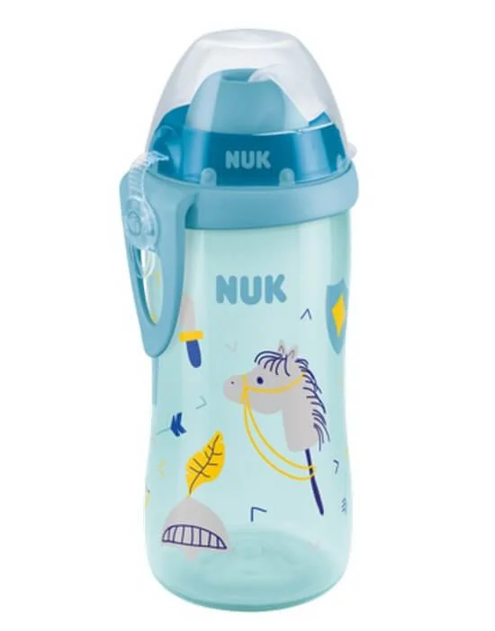 Чашка NUK Flexi Cup с соломинкой из силикона (12+ мес.), 300 мл