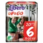 Трусики Libero UP&GO 6 (13-20 кг), 20 шт.