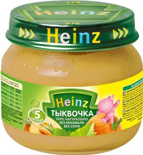 Пюре Heinz Тыковка (5+ мес.), 80г