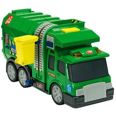 Camion Dickie Garbage Truck (sunet, lumina), 15 cm
