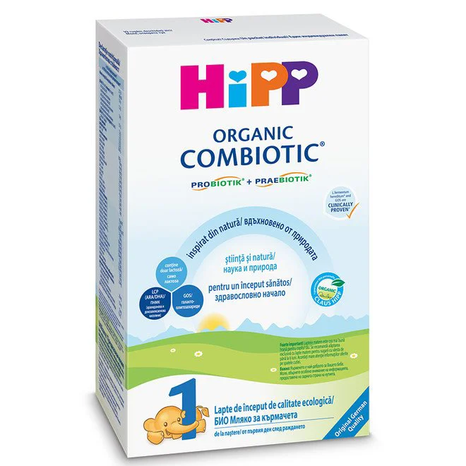 Formula de lapte HiPP 1 COMBIOTIC Organic (0-6 luni), 300 g