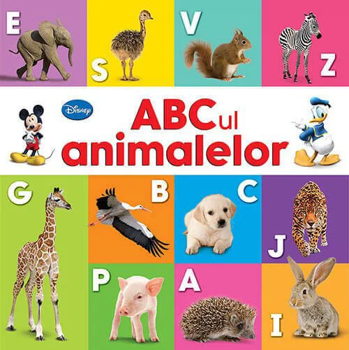 ABC-ul animalelor Disney carton
