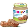 Piure HiPP din carne BIO de vita (4+ luni), 125 g