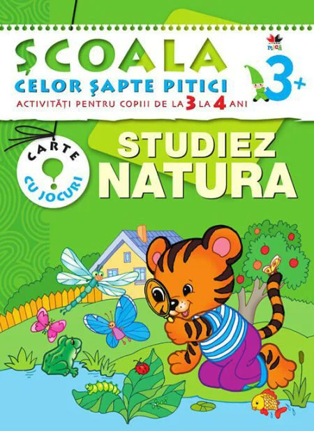 Studiez natura 3-4 ani. Editura Litera