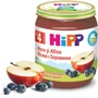 Piure HiPP din mere si afine (4+ luni), 125 g