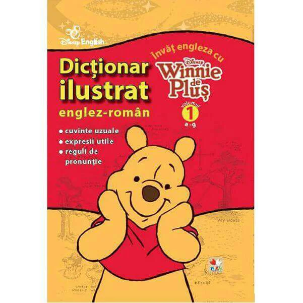 Dictionar ilustrat englez-roman - set 3 volume. Invat engleza cu Winnie de plus