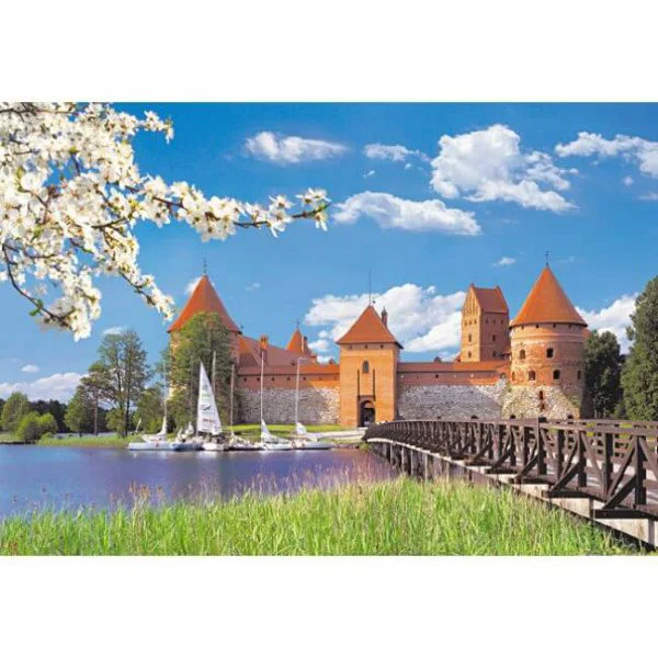 Puzzle Castorland Trakai Castle, Lithuania, 1000 piese
