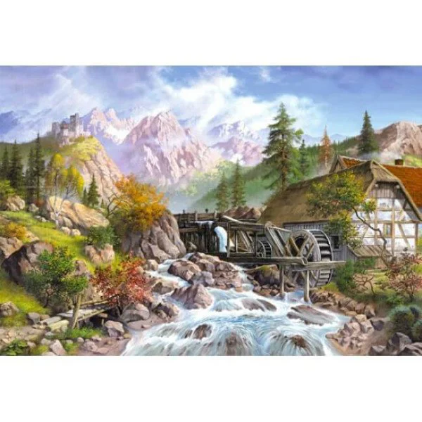 Puzzle Castorland Watermill, 1000 piese