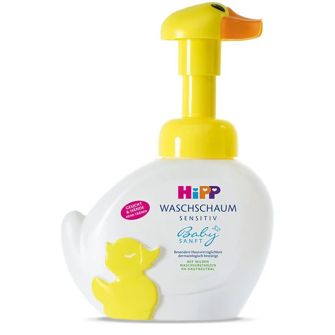 Пенка для умывания и мытья рук HiPP BabySanft Утка, 250 мл