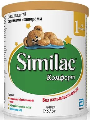 Formula de lapte Similac Comfort 1 (0-6 luni), 375g