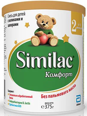 Детская молочная смесь Similac Comfort 2 (6-12 мес.), 375 г