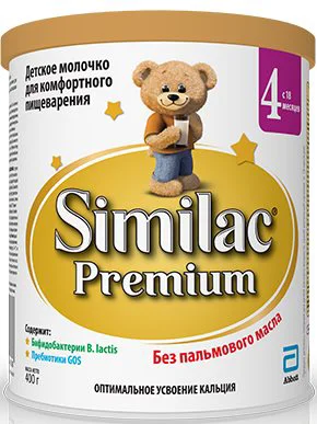 Детская молочная смесь Similac Premium 4 (18+ мес.), 400 г