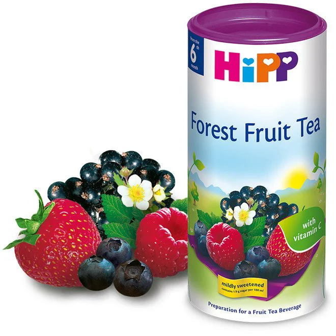 Ceai HiPP de fructe de padure (6+ luni), 200 g