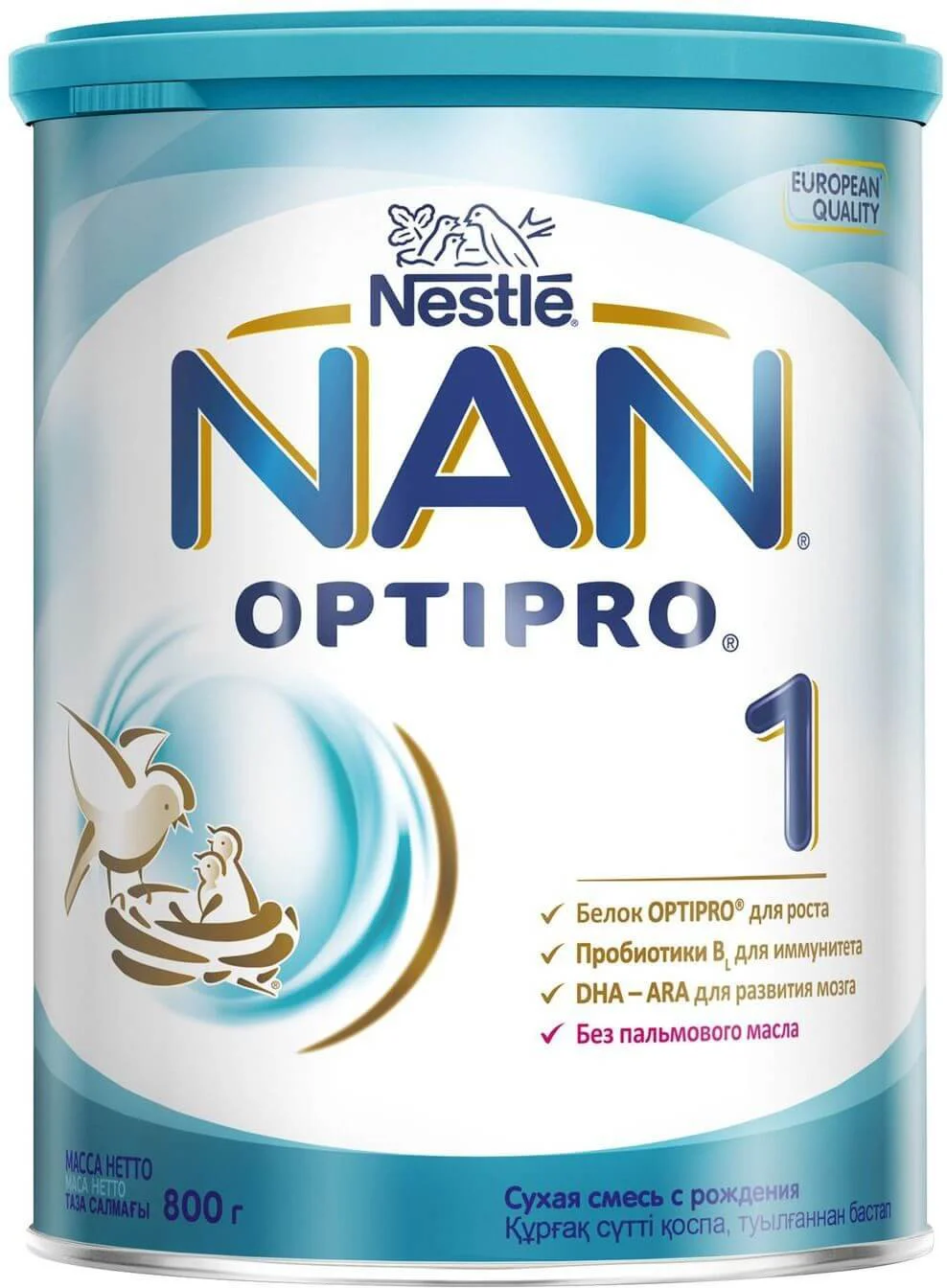 Детская молочная смесь Nestle NAN 1 OPTIPRO (0+ мес.), 800 г