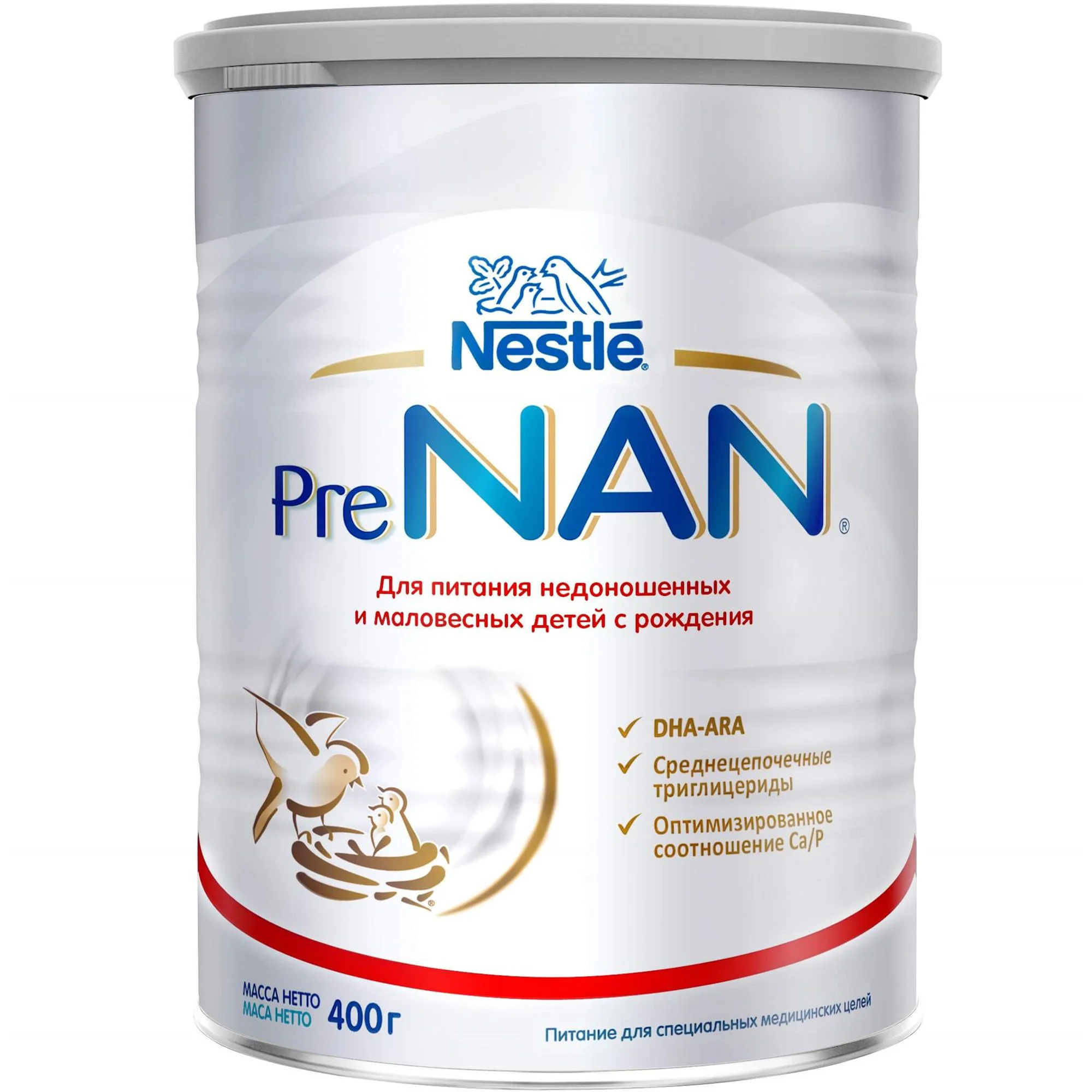 Детская молочная смесь Nestle Pre Nan (0+ мес.), 400 г