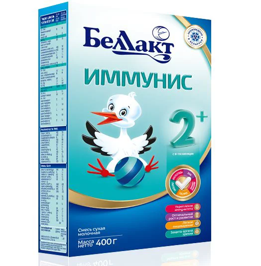 Детская молочная смесь Беллакт ИММУНИС 2+ (6-12 мес.), 400 г