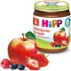 Пюре HiPP Яблоки и лесные ягоды (6+ мес.), 125 г