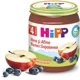 Пюре HiPP из яблок и черники (4+ мес.), 125 г