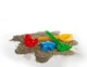 Set de forme din plastic pentru nisip Burak Toys