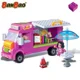 Constructor BanBao Girls Ice Cream Car