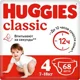 Scutece Huggies Classic Mega 4 (7-18 kg), 68 buc.