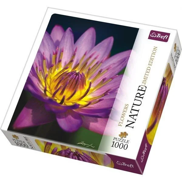 Puzzle Trefl Flowers - Chromatea Waterlilly, 1000 piese