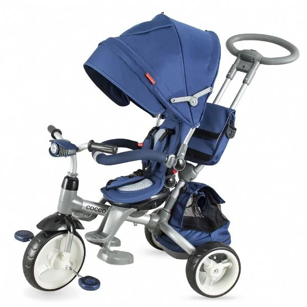 Tricicleta multifunctionala Coccolle Modi albastra