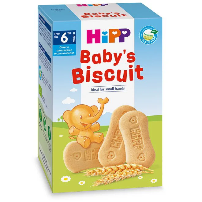 Biscuiti HiPP pentru sugari (6+ luni), 150 g