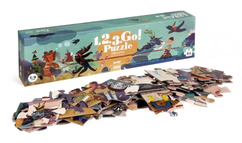 Puzzle Londji 1,2,3 Go!, 200 cm