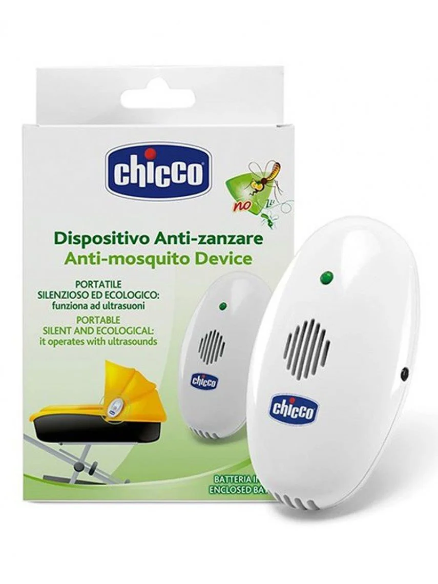 Переносное устройство против комаров с батарейками Chicco ультразвуковое