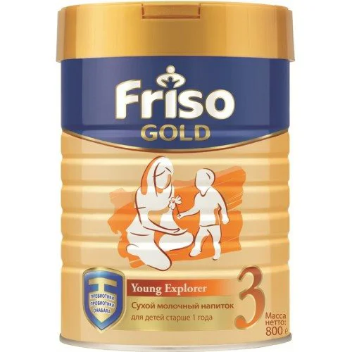 Детская молочная смесь Фрисо 3 Голд (1-3 лет), 800 г