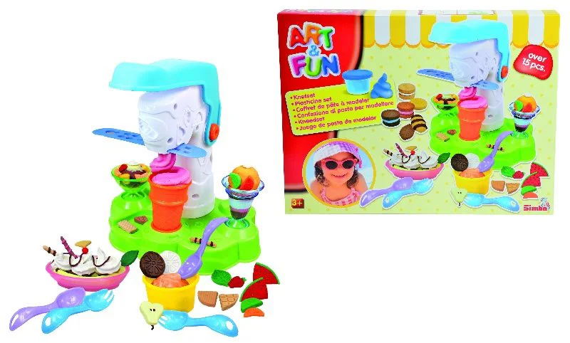 Set de creatie Simba Art&amp;Fun Plastilina &quot;Dough Set Ice Cream&quot;