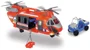Вертолет Dickie Спасательная служба с машинкой со светом и звуком, 56 см