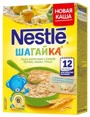 Каша молочная 5 злаков Nestle Шагайка с яблоком, бананом и грушей (12+ мес.), 200 г