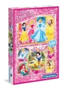 Puzzle Clementoni Disney Princesses, 2 in 1 (60+60 piese)