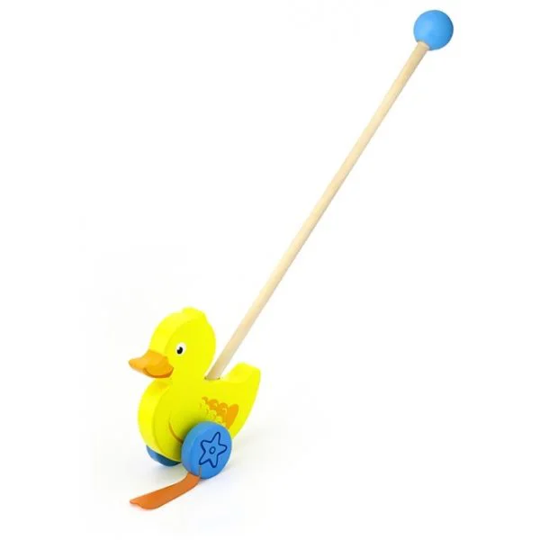 Деревянная игрушка Viga Toys Push Duck